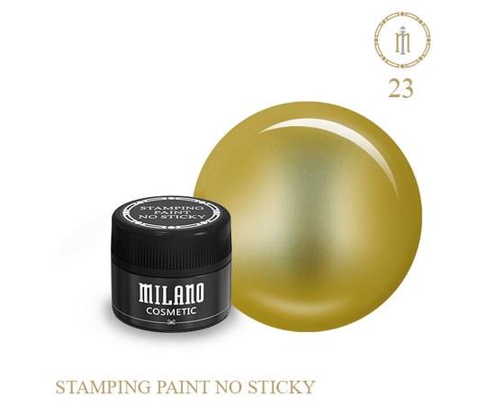 Изображение  Stamping paint non-sticky Milano Stamping Paint No. 23