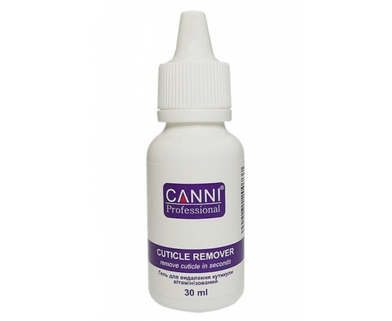 Изображение  Ремувер для кутикулы витаминизированный CANNI, 30 мл, Объем (мл, г): 30