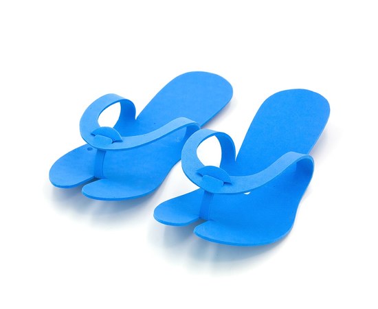 Изображение  Flip flops disposable blue