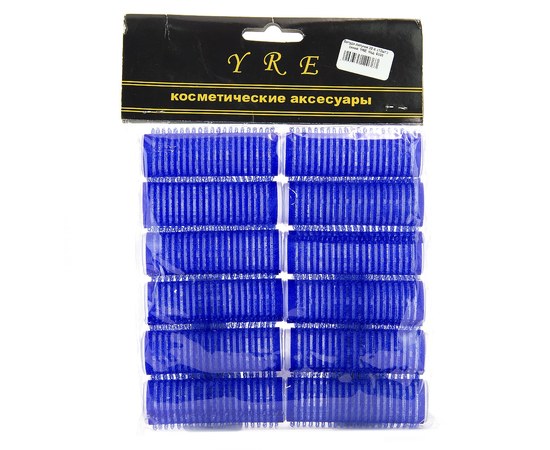 Изображение  Velcro curlers d 20 mm 12 pcs, blue
