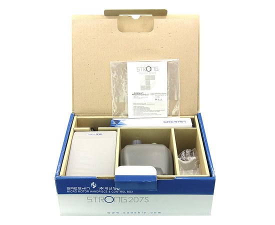 Изображение 11 Фрезер для маникюра Strong 207 S 230 Вт 45 000 об, ручка Н 450