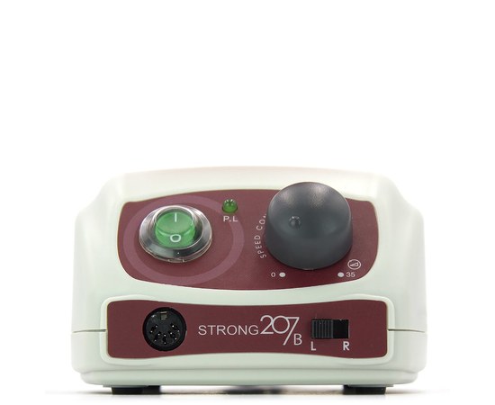 Изображение 4 Фрезер для маникюра Strong 207 B 125 Вт 35 000 об, ручка 105 L