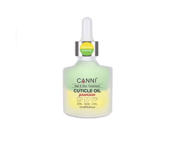 Изображение  Two-phase oil CANNI Apricot-Pineapple, 10 ml, Aroma: Apricot, Volume (ml, g): 10