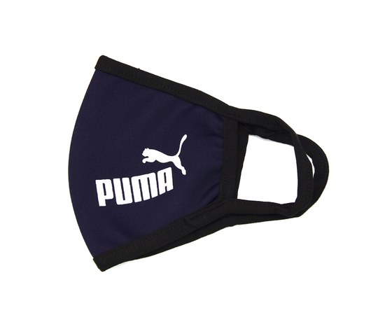 Зображення  Багаторазова тканинна захисна маска Mask Puma, синя