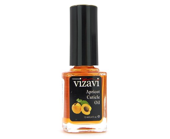 Изображение  Масло для кутикулы Vizavi Professional Cuticle Oil 12 мл, абрикос, Аромат: Абрикос