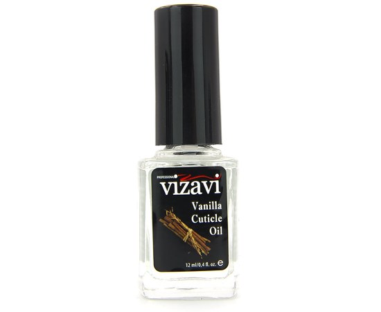 Зображення  Масло для кутикули Vizavi Professional Cuticle Oil 12 мл, ваніль, Аромат: Ваніль