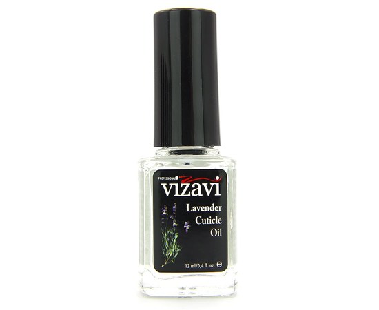 Зображення  Масло для кутикули Vizavi Professional Cuticle Oil 12 мл, лаванда, Аромат: Лаванда