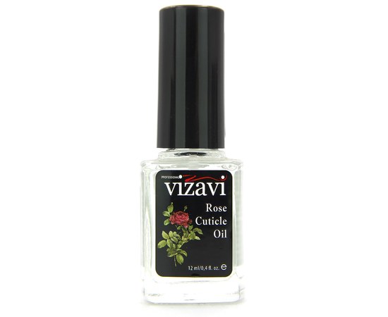 Зображення  Масло для кутикули Vizavi Professional Cuticle Oil 12 мл, троянда, Аромат: Троянда