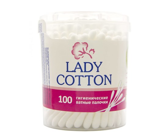 Изображение  Cotton buds in a jar, 100 pcs - Lady Cotton 100 pcs