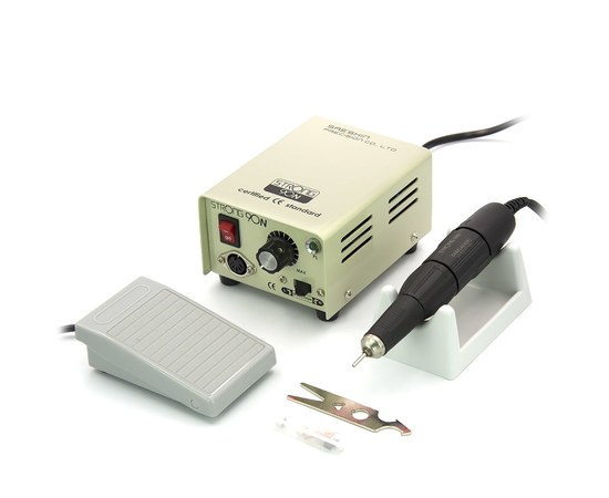 Изображение 2 Фрезер для маникюра Strong 90 N 65 Вт 35 000 об, ручка 102 L Korea