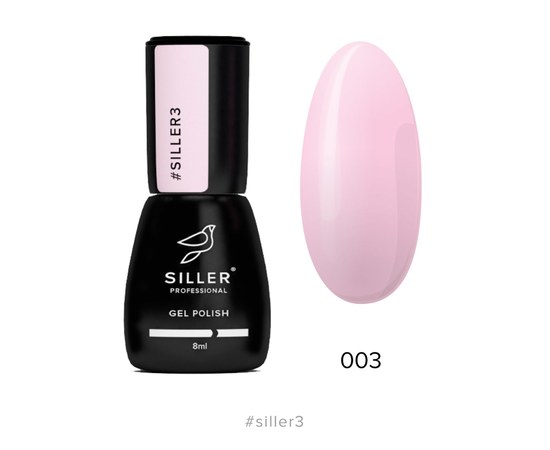 Изображение  Gel polish for nails Siller Professional Classic 8 ml, № 003, Volume (ml, g): 8, Color No.: 3