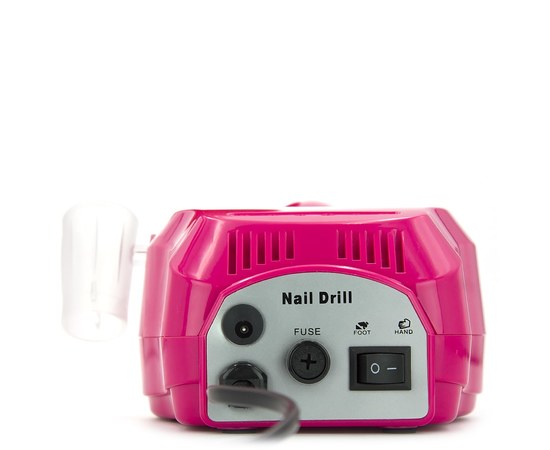 Изображение 5 Фрезер для маникюра Drill pro ZS 601/DM 202 65 Вт 35 000 об, Малиновый, Вариант: малиновый