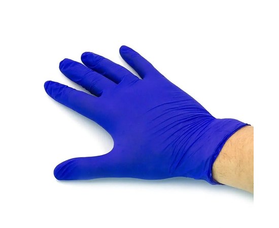 Изображение 2 Blue nitrile gloves 10 pcs S, Glove size: S