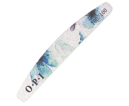 Изображение  Пилочка для ногтей OPI 18 см 100/100 с цветами