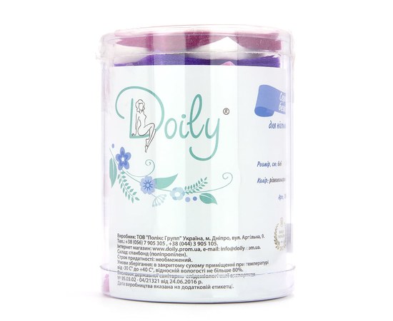 Зображення 3 Серветки безворсові 6*6 см 400 шт Doily