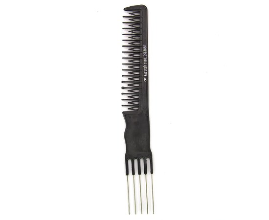 Изображение  Comb for backcombing with metal combs Quality No. 442