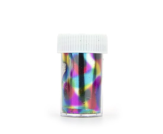 Изображение  Holographic foil for nail decoration, colored