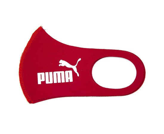 Изображение  Многоразовая защитная маска Pitta Mask Puma, бордовая