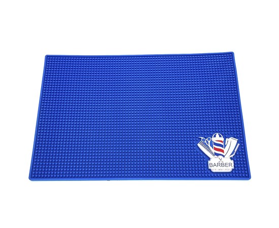 Изображение  Rubber mat Barber 45x30 cm, blue