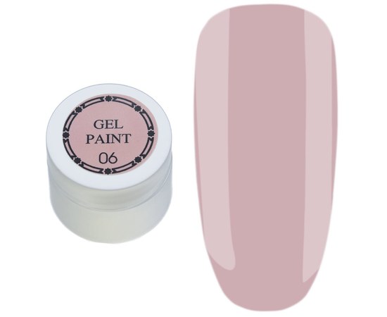 Зображення  Гель - фарба для нігтів Milano Gel Paint 5 г — №06