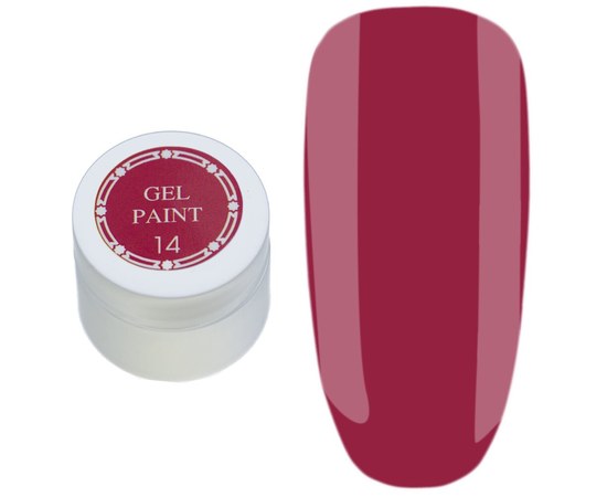 Изображение  Gel - paint for nails Milano Gel Paint 5 g - №14