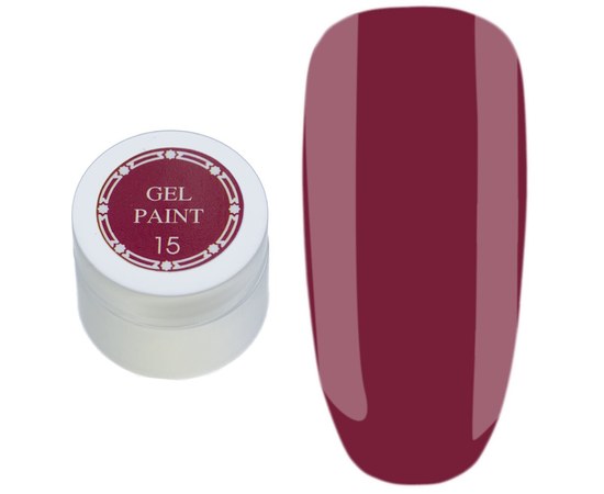 Изображение  Gel - paint for nails Milano Gel Paint 5 g - №15