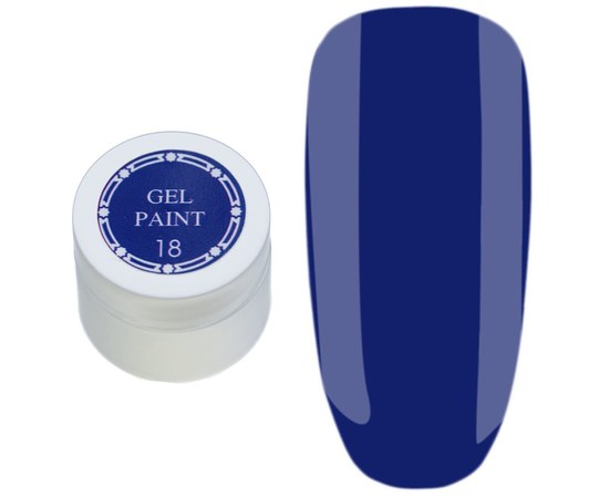 Изображение  Gel - paint for nails Milano Gel Paint 5 g - №18