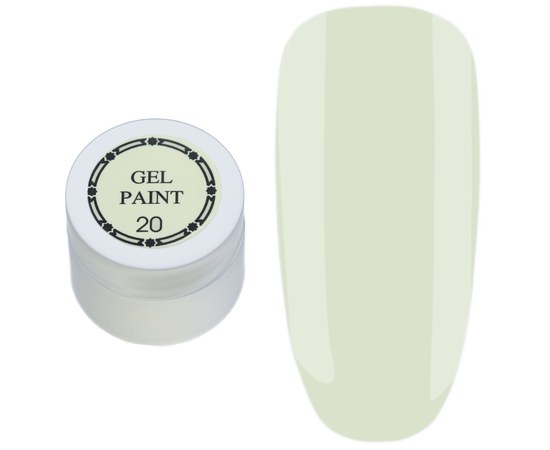 Изображение  Gel - paint for nails Milano Gel Paint 5 g - №20
