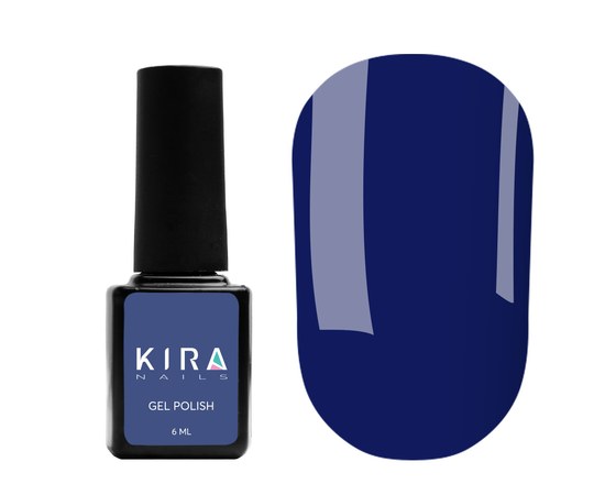 Изображение  Гель-лак Kira Nails №029 (сине-фиолетовый, эмаль), 6 мл, Цвет: 029