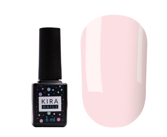Изображение  Kira Nails French Base 001 (нежно-розовый), 6 мл, Объем (мл, г): 6, Цвет №: 001