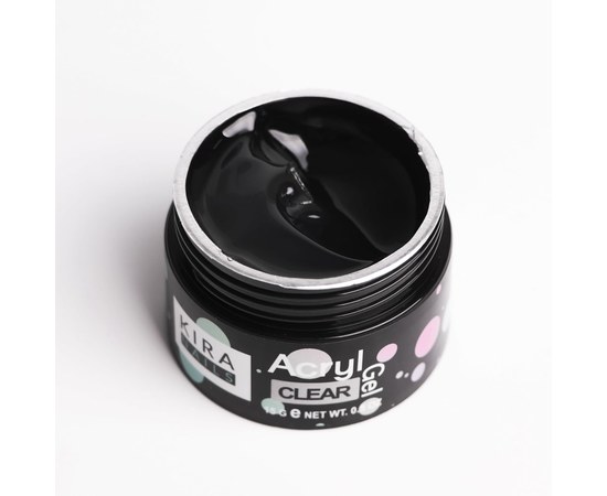 Изображение 2 Акрил-гель для ногтей Kira Nails Acryl Gel - Clear, 15 г