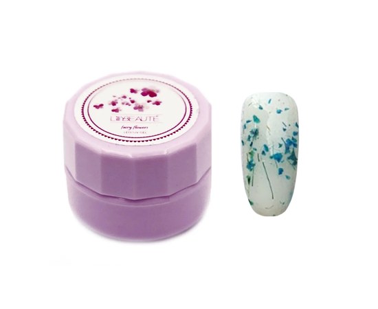 Изображение  Flower gel for nail design Lilly Beauty Fairy Flowers 7 g – 002