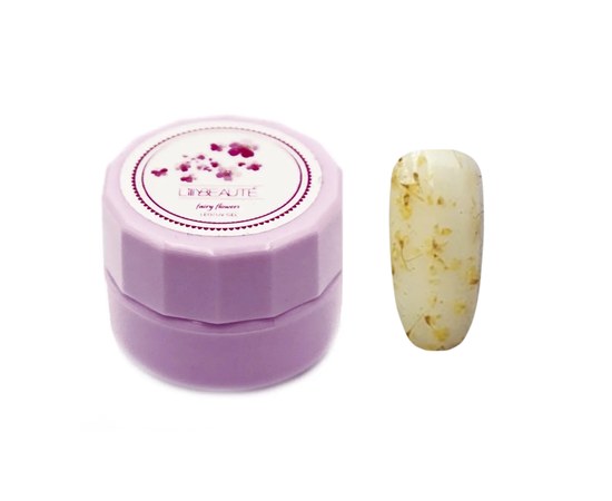 Изображение  Flower gel for nail design Lilly Beauty Fairy Flowers 7 g – 007