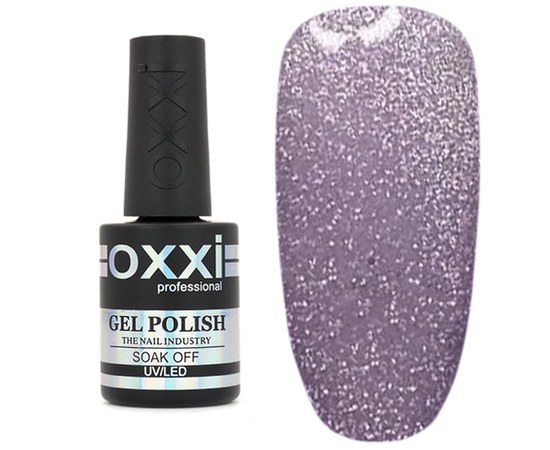 Зображення  Гель-лак магнітний Oxxi Glory 10 мл №009 фіолетовий, Об'єм (мл, г): 10, Цвет №: 009