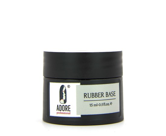 Изображение  База каучуковая для гель-лака Adore Professional Rubber Base, 15 мл