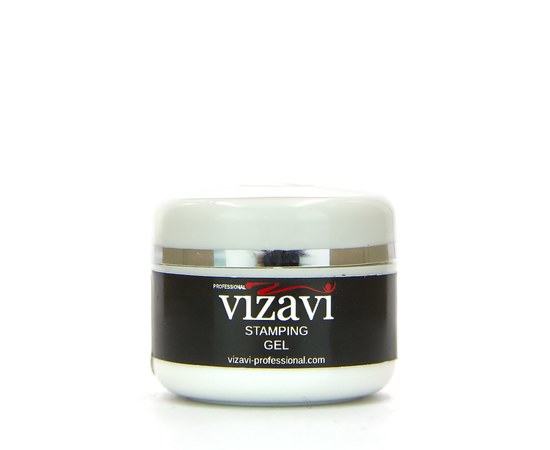 Изображение  Гель для стемпинга Vizavi Professional Stamping Gel VGS-01 5 мл черный