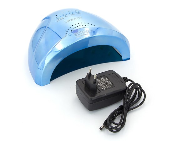 Зображення  Лампа для нігтів та шелаку SUN 1 хамелеон UV+LED 48 Вт Синя