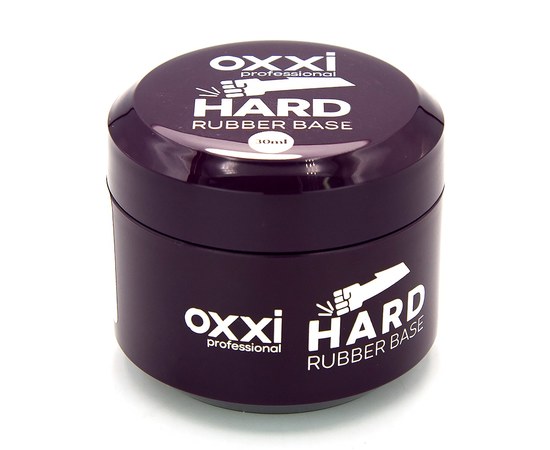 Изображение  Rubber base for gel polish Oxxi Professional Hard Base, 30 ml, Volume (ml, g): 30