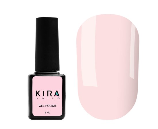 Зображення  Kira Nails French Base 001 (ніжно-рожевий), 6 мл, Об'єм (мл, г): 6, Колір: 001