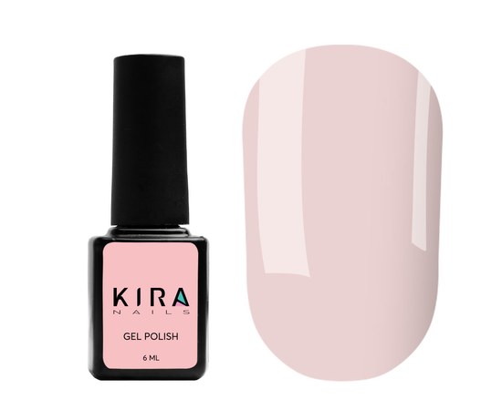 Зображення  Kira Nails French Base 002 (ніжний персиковий), 6 мл, Об'єм (мл, г): 6, Колір: 002