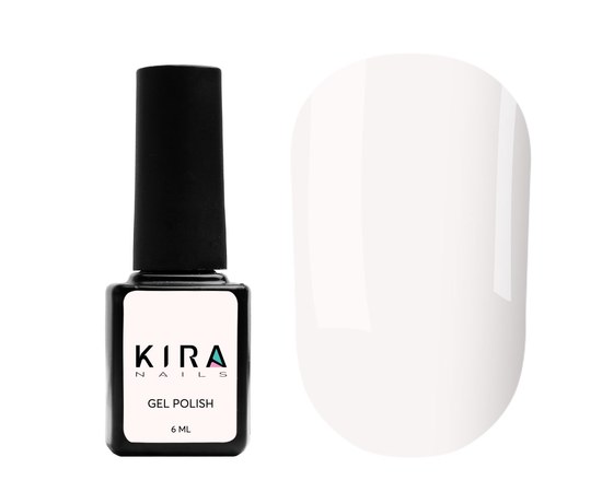 Изображение  Kira Nails French Base Milk 001 (молочная), 6 мл