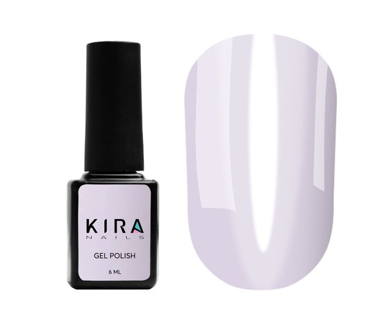 Изображение  Gel Polish Kira Nails Vitrage No. V17 (milky, stained glass), 6 ml, Color: 17