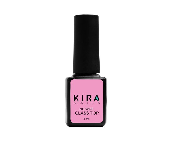 Изображение  Kira Nails No Wipe Top Coat – закрепитель для гель-лака без липкого слоя, 6 мл