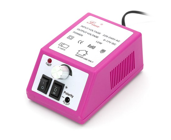 Изображение 4 Milling cutter for manicure Lina Mercedes2000 10 W 20 000 rpm, Pink, Options: Pink