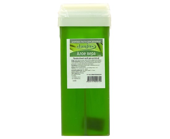 Изображение  Sugar paste for hair removal in cartridge Danins 150 g, Aloe Vera
