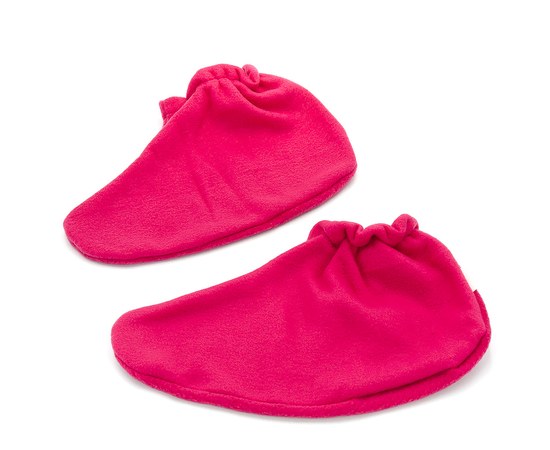 Изображение  Socks for paraffin therapy Jerden Proff fleece, pink