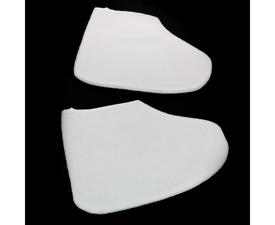 Изображение  Носочки для парафинотерапии белые