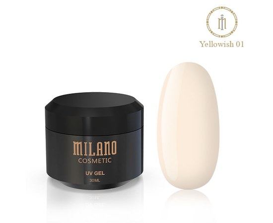 Изображение  Extension gel Milano 30 ml, Yellowish 1