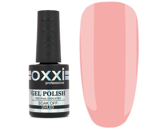 Изображение  Camouflage base for gel polish OXXI Cover Base 10 ml № 12 natural pink-flesh, Volume (ml, g): 10, Color No.: 12