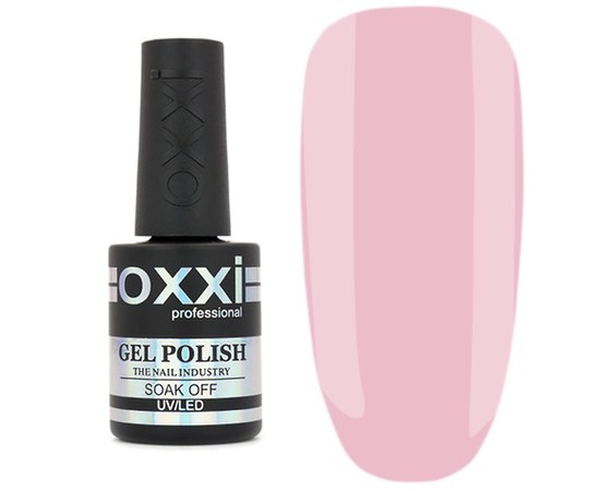 Изображение  Camouflage base for gel polish OXXI Cover Base 10 ml № 13 light pink, Volume (ml, g): 10, Color No.: 13